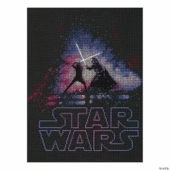 Brand new 🧨 Dimensions Star Wars Counted Cross Stitch Kit 9"X12" - Luke & Darth Vader (14 Count) 😉 -Crafts For Her Shop dimensions star wars counted cross stitch kit 9x12 luke and darth vader 14 count13971086 a01