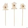 Cheap 🎉 DIY Unfinished Wood Birdhouse Planter Sticks - 3 Pc. 🥰 -Crafts For Her Shop diy unfinished wood birdhouse planter sticks 3 pc 13827314