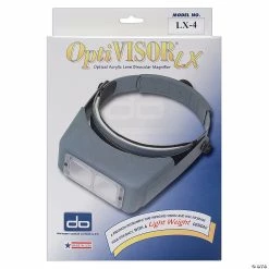 Top 10 👏 Donegan OptiVISOR LX Binocular Magnifier-Lensplate #4 Magnifies 2x At 10" 😉 -Crafts For Her Shop donegan optivisor lx binocular magnifier lensplate 4 magnifies 2x at 1014099155 a01
