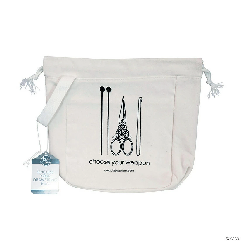 Cheapest 🛒 Fair Isle® Choose Your Weapon Canvas Drawstring Wrist Bag 👍 3 Cheapest 🛒 Fair Isle® Choose Your Weapon Canvas Drawstring Wrist Bag 👍