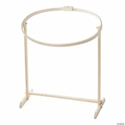 Flash Sale 🛒 Frank A. Edmunds Wood Hoop & Floor Stand- ✔️ -Crafts For Her Shop frank a edmunds wood hoop and floor stand14118363 a02