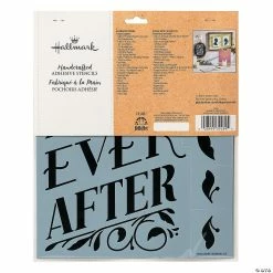 Promo ✔️ Hallmark™ Adhesive Stencils Elegancia Design - 3 Pc. 🥰 -Crafts For Her Shop hallmark adhesive stencils elegancia design 3 pc 13940111 a01
