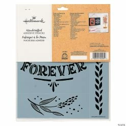 Budget 🥰 Hallmark™ Adhesive Stencils Enchanting Design - 3 Pc. ✨ -Crafts For Her Shop hallmark adhesive stencils enchanting design 3 pc 13940107 a01