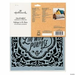 Cheap 🔔 Hallmark™ Adhesive Stencils Texture Design - 3 Pc. 😍 -Crafts For Her Shop hallmark adhesive stencils texture design 3 pc 13940106 a01