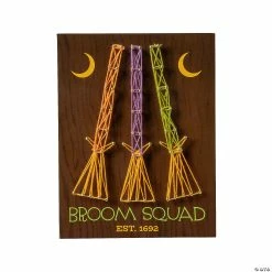 Discount π Halloween Witchβs Broom String Art Sign π