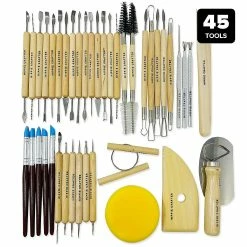 Brand new ๐ Hippie Crafter Clay Tools Set 45 Pieces โ๏ธ 8 Brand new ๐ Hippie Crafter Clay Tools Set 45 Pieces โ๏ธ -Crafts For Her Shop hippie crafter clay tools set 45 pieces14220571 a02NOWA