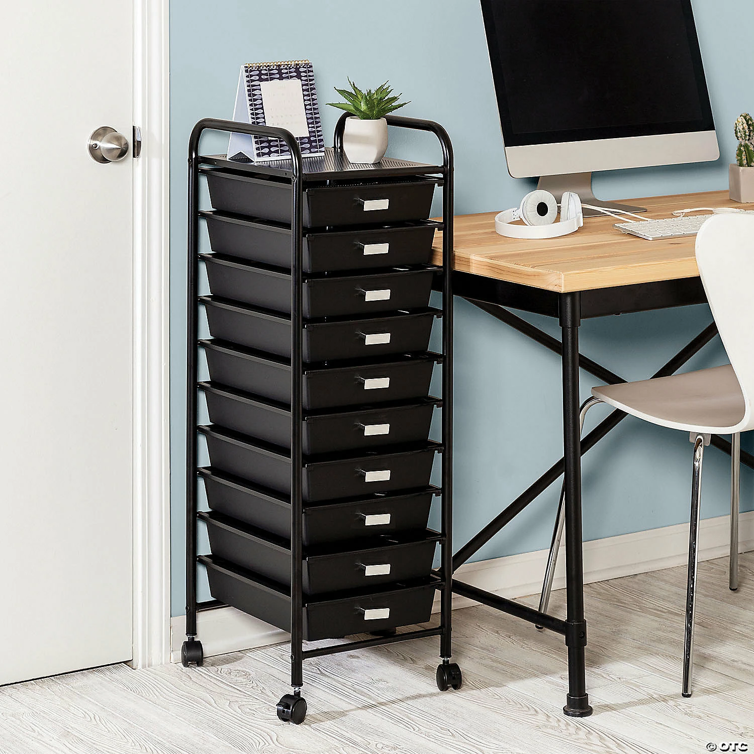 Coupon ✔️ Honey Can Do 10-Drawer Metal Rolling Storage Cart - Black 🛒 5 Coupon ✔️ Honey Can Do 10-Drawer Metal Rolling Storage Cart - Black 🛒 - Image 3