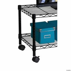 Best Sale 🎉 Honey Can Do 2-Tier Media Cart 🥰 -Crafts For Her Shop honey can do 2 tier media cart14093566 a01