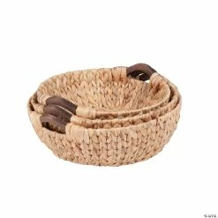 Flash Sale ⌛ Honey Can Do 3 Piece Natural Baskets - 3 Pc. 🛒 -Crafts For Her Shop honey can do 3 piece natural baskets 3 pc 14093482 a01