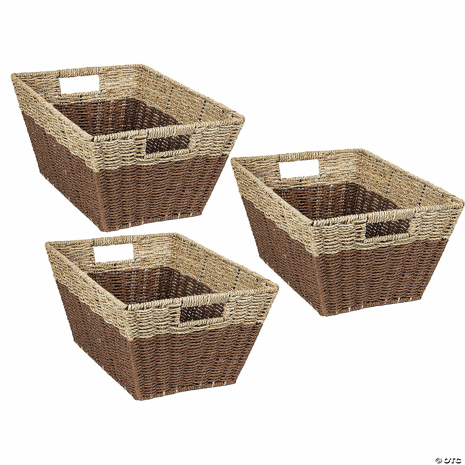 Flash Sale ๐ Honey Can Do 3 Piece Seagrass Baskets - Rectangle โจ 3 Flash Sale ๐ Honey Can Do 3 Piece Seagrass Baskets - Rectangle โจ