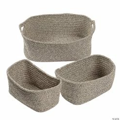 Best Pirce 🛒 Honey Can Do 3Piece Nested Texture Baskets 👏 -Crafts For Her Shop honey can do 3piece nested texture baskets14093515 a01