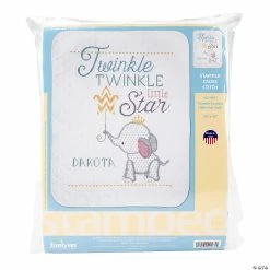 Wholesale 🎁 Janlynn Stamped Quilt Cross Stitch Kit 34"X43"-Twinkle Twinkle Little Star 🔔