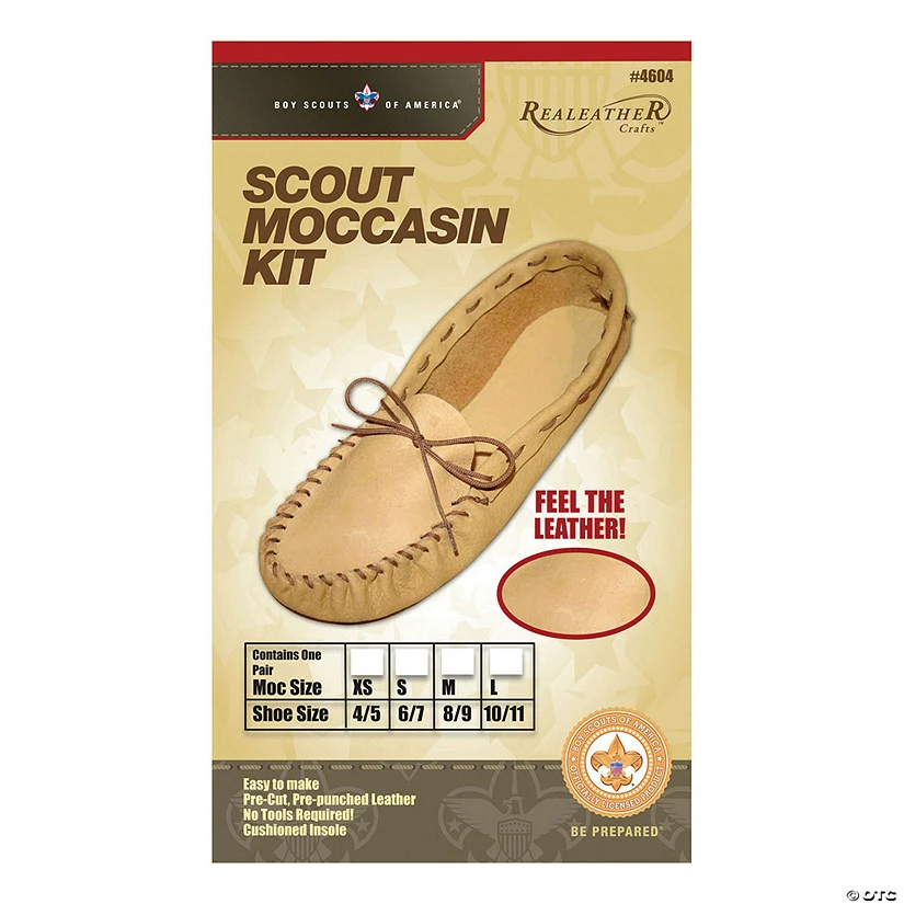 Outlet ๐ฅ Leathercraft Kit-Scout Moccasin - Size 6/7 ๐ 3 Outlet ๐ฅ Leathercraft Kit-Scout Moccasin - Size 6/7 ๐
