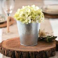 Deals ✨ Medium Galvanized Pots - 6 Pc. 🤩 -Crafts For Her Shop medium galvanized pots 6 pc 13745713 a01