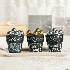Best deal ✨ Mini Ceramic Chalkboard Flowerpots - 12 Pc. 🛒 -Crafts For Her Shop mini ceramic chalkboard flowerpots 12 pc 13745514 a02