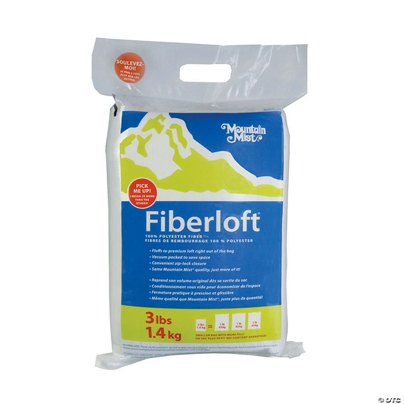 Wholesale π Mountain Mist Fiberloft Polyester Stuffing-3lb π 3 Wholesale π Mountain Mist Fiberloft Polyester Stuffing-3lb π