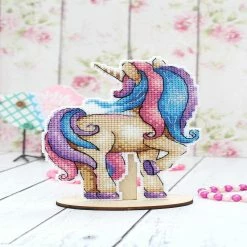 Deals 🥰 MP Studia - Magic Unicorn P-317 / SR-317 Plastic Canvas Counted Cross Stitch Kit 👏 -Crafts For Her Shop mp studia magic unicorn p 317 sr 317 plastic canvas counted cross stitch kit14191077 a03NOWA