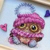 Budget 👍 MP Studia - Owl SM-289 Counted Cross Stitch Kit 😀 -Crafts For Her Shop mp studia owl sm 289 counted cross stitch kit14191453NOWA