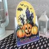 Budget 🤩 MP Studia - Postcard 💀 Halloween SR-586 Plastic Canvas Counted Cross Stitch Kit 🌟 -Crafts For Her Shop mp studia postcard halloween sr 586 plastic canvas counted cross stitch kit14191478NOWA