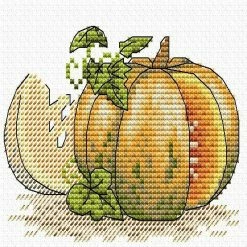 Deals โ๏ธ MP Studia - Pumpkin SM-441 Counted Cross Stitch Kit ๐