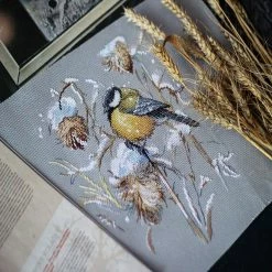 Best Sale 🤩 MP Studia - Snow Time SNV-671 Counted Cross Stitch Kit ⌛