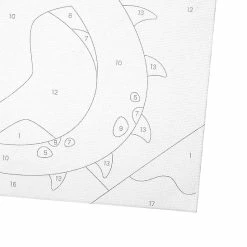 Flash Sale 🛒 OOLY Colorific Canvas Paint by Number Kit (Fantastic Dragon) 👏 -Crafts For Her Shop ooly colorific canvas paint by number kit fantastic dragon14153299 a02NOWA