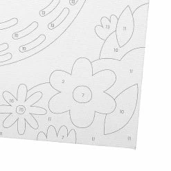 Outlet 🎉 OOLY Colorific Canvas Paint by Number Kit (Happy Sloth) 🧨 -Crafts For Her Shop ooly colorific canvas paint by number kit happy sloth14153304 a02NOWA