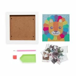 Discount 🧨 OOLY Razzle Dazzle DIY Gem Art Kit - Lil' Lion ✔️ -Crafts For Her Shop ooly razzle dazzle diy gem art kit lil lion14153310 a01NOWA