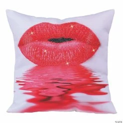 New ❤️ Pillow Embroidery Kit-Hot Lips ❤️