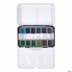 Coupon 🔔 Prima Watercolor Confections Watercolor Pans - 12 Pack, Currents 🧨 -Crafts For Her Shop prima watercolor confections watercolor pans 12 pack currents14093209 a02