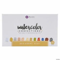 Wholesale ⌛ Prima Watercolor Confections Watercolor Pans 12/Pkg-Decadent Pies 🔔