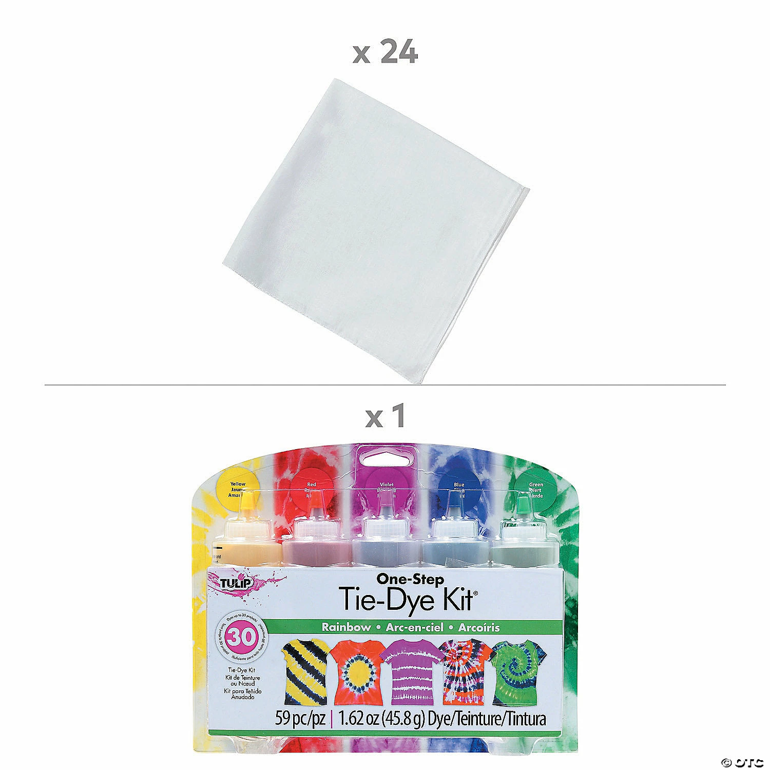 Top 10 โ๏ธ Rainbow Tie-Dye Bandana Kit - 25 Pc. ๐ 4 Top 10 โ๏ธ Rainbow Tie-Dye Bandana Kit - 25 Pc. ๐ - Image 2