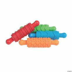 Outlet 🌟 Ready 2 Learn® Paint and Clay Texture Rollers, Set of 4 ⭐