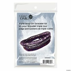 Budget 😉 Regal Purple Beaded Ladder Bracelet Craft Kit - Makes 1 🛒 -Crafts For Her Shop regal purple beaded ladder bracelet craft kit makes 113982830 a01