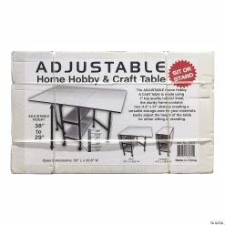 Coupon ๐ Sullivans Home Hobby Adjustable Height Foldable Table - 59"x35.8" ๐คฉ 7 Coupon ๐ Sullivans Home Hobby Adjustable Height Foldable Table - 59"x35.8" ๐คฉ -Crafts For Her Shop sullivans home hobby adjustable height foldable table 59x35 814094264 a02