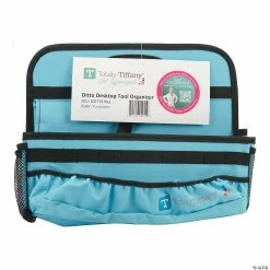 Hot Sale ๐งจ Totally Tiffany Ditto Desktop Organizer - Turquoise โ๏ธ