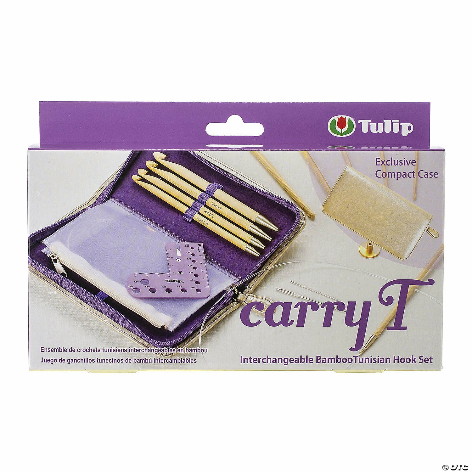 Hot Sale ๐ Tulip Carry T Interchangeable Bamboo Tunisian Hook Set With Case ๐คฉ 4 Hot Sale ๐ Tulip Carry T Interchangeable Bamboo Tunisian Hook Set With Case ๐คฉ - Image 2