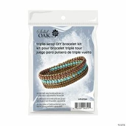 Deals 🌟 Turquoise Beaded Ladder Bracelet Kit - Makes 1 ❤️ -Crafts For Her Shop turquoise beaded ladder bracelet kit makes 113982836 a01