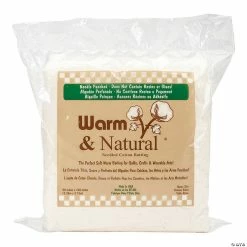 Best Sale 🎁 Warm Company Warm & Natural Cotton Batting - Queen Size, 90" x 108" 🎁