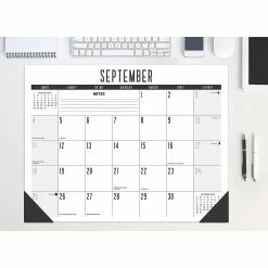 Best deal 💯 Willow Creek Press Basic 22 x 17 Large Mon Deskpad 👏