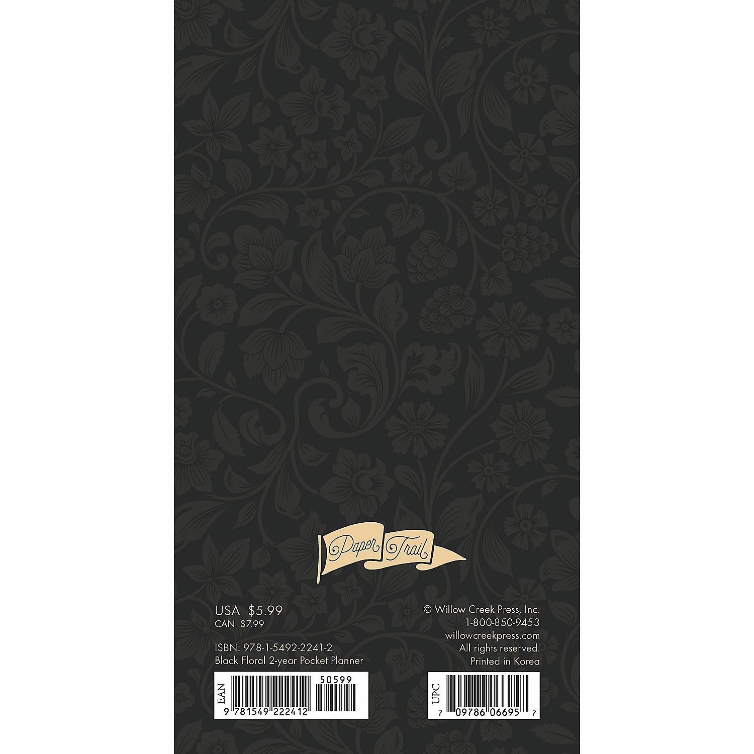 Budget ๐ Willow Creek Press Black Floral 2022-23 2-year Pocket Pln ๐ฅฐ 4 Budget ๐ Willow Creek Press Black Floral 2022-23 2-year Pocket Pln ๐ฅฐ - Image 2